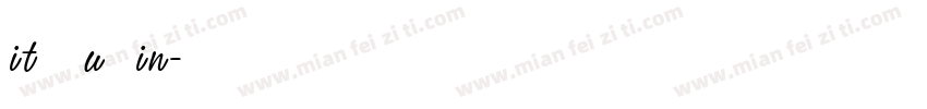 itc lublin字体转换